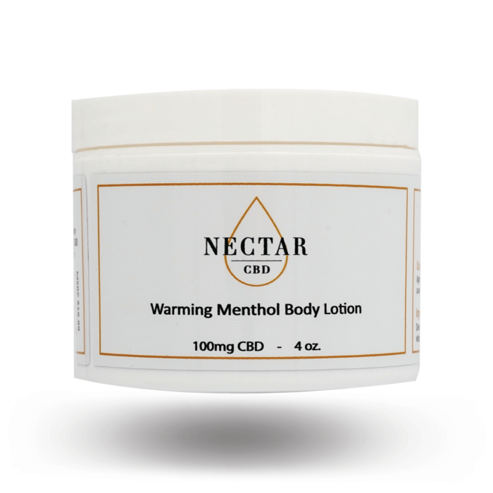 Nectar Warming Menthol CBD Body Lotion CBD Bible